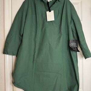 Pomander Place Forest Green Midi Dress